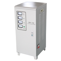 Fabricant vente haute précision 220V stabilisateur de tension 10KW 15KW triphasé AC 220V 160V-270V plage d'entrée