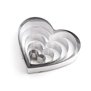 Offre Spéciale : Emporte-pièce Cœur Créatif en <span class=keywords><strong>Silicone</strong></span> Non Toxique et Antiadhésif pour Gâteaux de Mariage et Accessoires de Pâtisserie - Product Image 4