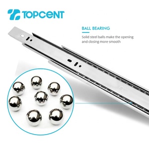 Meubles étroite roulement à billes robuste mepla <span class=keywords><strong>cuisine</strong></span> armoire rail glissière télescopique de tiroir de canal - Product Image 4