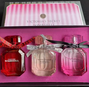 Set de Regalo de Perfume Victoria para Mujer, 30ml*3, Aroma Floral <span class=keywords><strong>Bombshell</strong></span>, Eau de Parfum en Spray de Larga Duración - Product Image 1