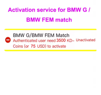 KEYDIY BMW G/U BDC2 BDC3 BCP 钥匙克隆功能+ FEM/BDC 编程软件许可证