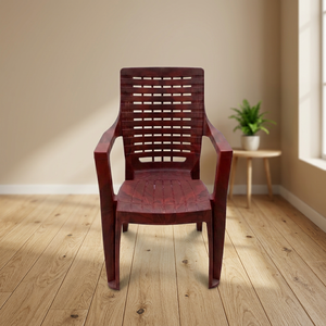 Wholesale Modern Curved Seat Edge Plastic <b>Dining</b> <b>Chairs</b> Arm Durable <b>Stackable</b> Lightweight Comfortable Seating for Hotel Use - Product Image 2