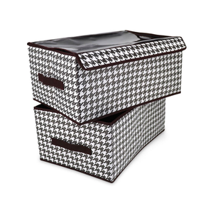 Systèmes d'organisation de placard, <span class=keywords><strong>rangement</strong></span> pour vêtements et pantalons, boîte magique, <span class=keywords><strong>rangement</strong></span> en tissu à un niveau pour <span class=keywords><strong>la</strong></span> garde-robe à domicile, lingerie, panier de tiroir - Product Image 3