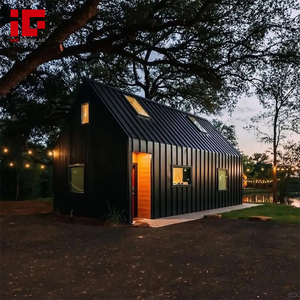 كوخ جاهز على شكل حرف A، منازل صغيرة للعطلات، إيجارات Airbnb، وحدات سكنية بسقف مثلث، منزل خشبي، فندق، فيلا بإطار فولاذي - Product Image 6