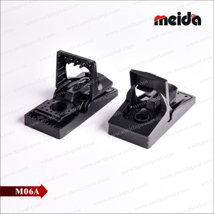 Trampa para Ratones de Plástico M06A, Trampa Manual Reutilizable para Control de Roedores, Forma Rectangular - Product Image 1