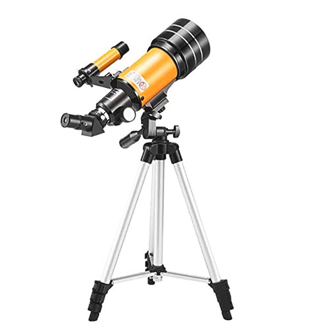 Telescope for Kids Astronomy Beginners 70mm Aperture High Magnification Astronomical Refractor Telescope with Phone Adapter