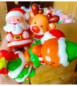 Christmas PU Material Stress-Relief Squishy Santa Claus Toy-Viral Hit Among Students Perfect Reward <b>Gift</b> - Product Image 6