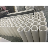 Manchons isolants en laine de fibre céramique ignifuge pour l'isolation thermique métallurgique, température de travail 1050°C, dimensions personnalisées