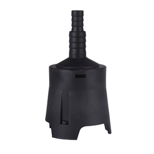 Sinuoda Bell Shaped Water Inlet Filter Screen Stainless Steel Car Wash Machine Accessory 15.5x7.5x9cm Black - Product Image 1