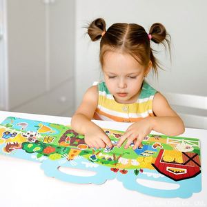 Libro de Pegatinas de Gel Reutilizable, Portátil y Elegante, con Diseño Personalizado, para Niños, Viajes y Juegos, Paquete de 6 - Product Image 2