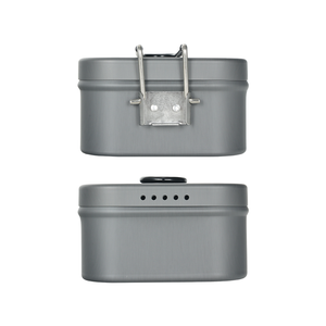 طقم أواني طهي للتخييم مخصصة للأماكن الخارجية عالية الجودة من القصدير - Product Image 3