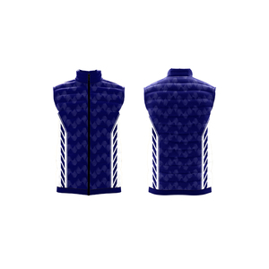 Abondant Spot Supply Imperméable Sublimation Conception Personnalisée Down Vest Warm Zip up Heavyweight Outdoor Gilets - Product Image 6