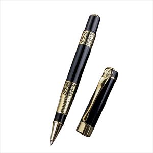 Hot-selling Custom High-end Business Signature Metal <b>Pen</b> Black Wood-grain Luxury Ballpoint <b>Pen</b> 0.5mm Tip logo Office School - Product Image 2