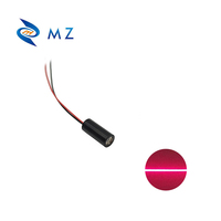 Haute stabilité compacte Mini D8x23mm 650nm 5mw 3V ligne rouge Module laser de type lecteur ACC de qualité industrielle