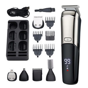 <span class=keywords><strong>Tondeuse</strong></span> professionnelle sans fil rechargeable USB en zinc pour hommes, avec lame en T pour une <span class=keywords><strong>coupe</strong></span> précise - Product Image 2