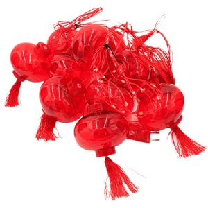 فانوس صيني للزينة الزفاف الربيع مهرجان حزب الأحمر فانوس ضوء سلسلة - Product Image 4