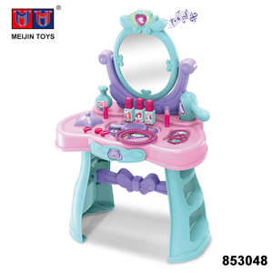 New Fashion Kids <strong>Dressing</strong> Table Toy with Light Sound Makeup Pretend Play Toy for <strong>Toddlers</strong> for Role Playing - Product Image 4
