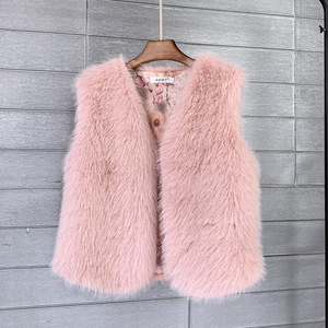 2025 automne hiver fausse <span class=keywords><strong>fourrure</strong></span> écologique gilet femmes chaud <span class=keywords><strong>sans</strong></span> manches <span class=keywords><strong>veste</strong></span> - Product Image 2