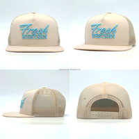 Casquette de baseball snapback en forme de Y pour homme avec logo brodé 3D personnalisé OEM, casquette en maille Richardson112 pour l'extérieur, casquette trucker