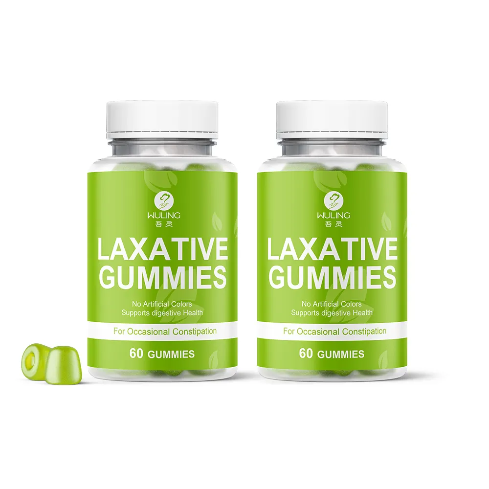 Natuurlijke Effectieve Ontlasting Verzachter Senna Bladeren Plus Laxerende Poeder Gummies