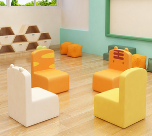 Sofá Infantil Plegable <span class=keywords><strong>de</strong></span> Espuma, Cómodo Sillón <span class=keywords><strong>para</strong></span> Niños Pequeños con Asa <span class=keywords><strong>de</strong></span> Transporte <span class=keywords><strong>para</strong></span> Niños y Niñas, <span class=keywords><strong>para</strong></span> Sala <span class=keywords><strong>de</strong></span> Estar y Dormitorio - Product Image 3