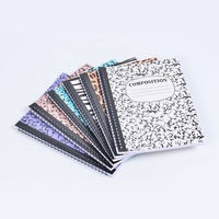 Cahier à spirale coloré personnalisé Offre Spéciale Cahier d'exercices aux lignes horizontales verticales léger pour les yeux Cahier multi-portable créatif