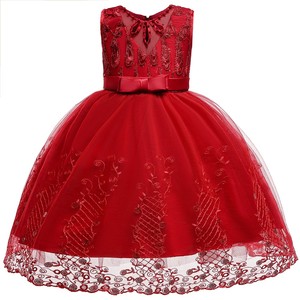 Robe de soirée fille en dentelle de Style occidental pour 5 ans robe de <span class=keywords><strong>demoiselle</strong></span> d'honneur pour enfants <span class=keywords><strong>Champagne</strong></span> conception d - Product Image 3
