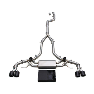 Catback ท่อไอเสียสแตนเลสสำหรับ BMW X5/X6 G05 M40i 3.0T 2019-2023 - Product Image 1