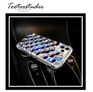 Étuis pour téléphones portables pour iPhone 6-12 Pro Max et Samsung S8-S21 Ultra, antichoc, colorés, avec strass, <span class=keywords><strong>de</strong></span> <span class=keywords><strong>marque</strong></span> <span class=keywords><strong>de</strong></span> luxe - Product Image 5