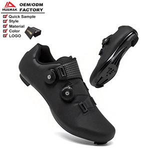 Chaussures de vélo respirantes pour hommes et femmes, à semelle rigide non verrouillable, en maille, pour le sport, quatre saisons - Product Image 1