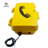 Proveedor de China Caja de llamadas de emergencia al aire libre Ip66 Metro Punto de ayuda Teléfono ferroviario Auricular resistente a la intemperie Teléfono resistente
