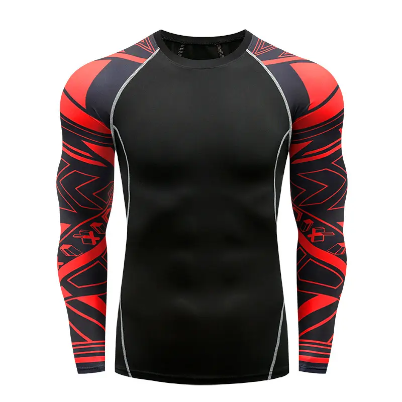 New men's sports fitness clothing, quick-drying moisture wicking