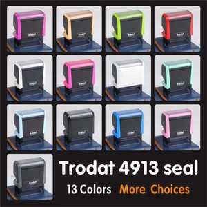 Sello <span class=keywords><strong>de</strong></span> Goma Autoentintable <span class=keywords><strong>de</strong></span> Alta Calidad para Oficina <span class=keywords><strong>Trodat</strong></span> 4913 Personalizable, Sello Rectangular <span class=keywords><strong>de</strong></span> Plástico 58*22 mm - Product Image 2
