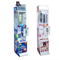 Mini machine à griffes avec pièces métalliques, structure haute 3D, équipement de jeu d'arcade pour centre de divertissement, machine à prix en peluches pour la vente en gros