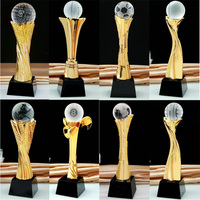 Trophée Basket Ball Résine Sports Awards Or Argent Bronze Logo Personnalisé Trophée