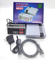 Vente flash - Console de jeux rétro classique HD 8 bits avec 4 boutons, mini système de jeu intégré avec 621 jeux, cadeau festif