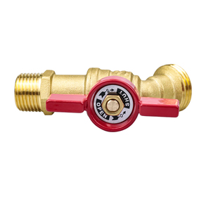 TMOK NPT резьбовой 1/2 "MIP 3/4 MHT садовый водяной шланг для выхода латунный шаровой кран - Product Image 4