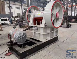 Concasseur à mâchoires double à levier classique Reborn PE-500 *750 avec moteur et roulement, capacité max. 110 t/h pour l'exploitation minière et la construction - Product Image 1