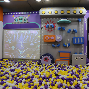 Trong Nhà Mềm Chơi Thiết Lập Cho Trẻ Mới Biết Đi Nhà Hoặc Trường Học Cho Thời Gian Chơi Trên Sân Chơi Trong Nhà Máy Bay Sân Chơi Thiết Bị - Product Image 5