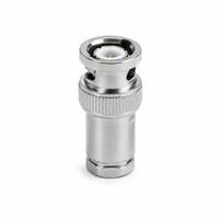 Connecteur coaxial mâle BNC de haute qualité, adaptateur RF 50 ohms pour câble RG58 WTR195 WTR200 WTR240