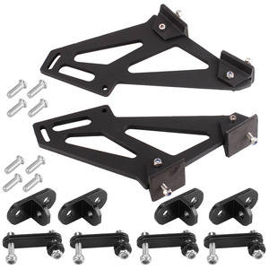 Productos de Modificación Automotriz Transfronterizos: Soporte de Instalación de Alerón Trasero de Aleación de Aluminio, Patas Perforadas, 5 Pulgadas, <span class=keywords><strong>7</strong></span>, 10 - Product Image 4