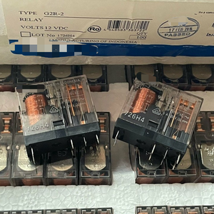 Nieuw en origineel One G2R-<span class=keywords><strong>2</strong></span>-12VDC relais 5A 8-pins op voorraad PLC-programmeercontroller - Product Image 1