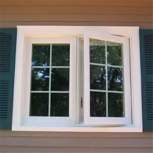 סיטונאי אבטחה גבוהה pvc windows פלסטיק זכוכית חלון