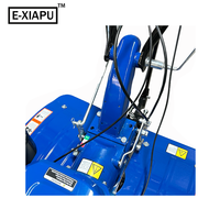 Mini-motoculteur à essence E-XIAPU Underquote 170f, machine agricole, cultivateur, tracteur à chenilles