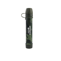 Paille filtrante à membrane UF Exroad sans BPA, purificateur d'eau de survie 3000L, portable pour camping, randonnée et préparation aux situations d'urgence
