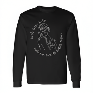 T-shirt à manches longues « Hold Them Both Maternal Mental Health Matters » - Product Image 2