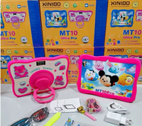 Tablette pour enfants MT10 de 10 pouces, toute nouvelle, adaptée aux étudiants, pour l'apprentissage et les jeux.
