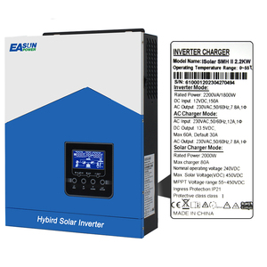 Convertisseur solaire hybride Easun Power 12V 2.2KW MPPT avec Wifi - Product Image 3