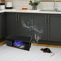 Piège à souris électrique haute tension OMNI CATCH – Électrocuteur puissant pour rongeurs, écologique, en acier inoxydable, sûr et humain, pour tuer les rats