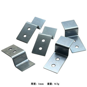 Soporte de esquina tipo Z de 50 mm x 30 mm, conector de marco de acero de 1 mm de grosor para marcos de fotos y protección de esquinas - Product Image 4